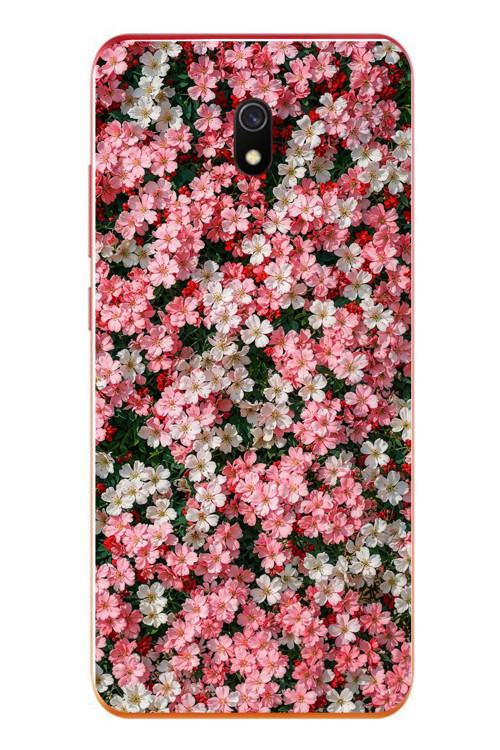 Redmi 8A Uyumlu Ahenkli Papatyalar Baskılı Silikon Kılıf