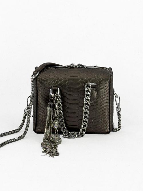 Kadın Çanta Çapraz Askılı Pewter 26262