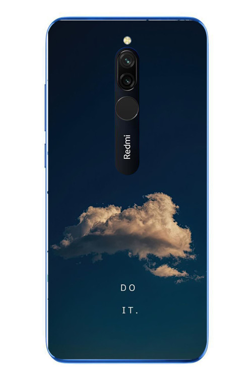 Redmi 8 Uyumlu You Can Do İt Baskılı Silikon Kılıf