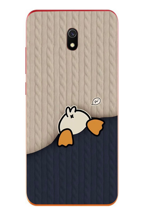 Redmi 8A Uyumlu Şaşkın Ördek Baskılı Silikon Kılıf