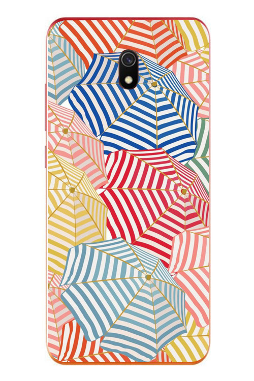 Redmi 8A Uyumlu Şemsiyeler Baskılı Silikon Kılıf