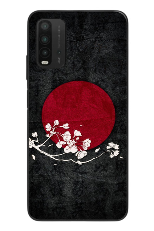 Redmi 9T Uyumlu Ay Tutulması Baskılı Silikon Kılıf