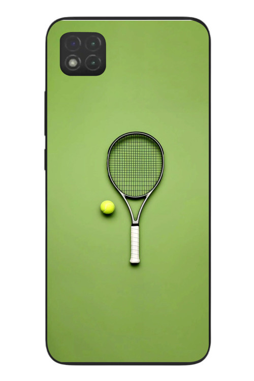 Redmi 9C Uyumlu Tenis Raketi Baskılı Silikon Kılıf