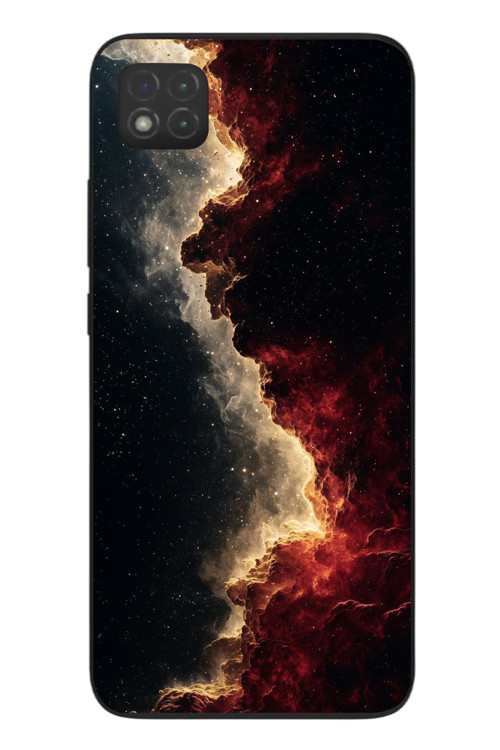 Redmi 9C Uyumlu Uzay Boşluğu Baskılı Silikon Kılıf