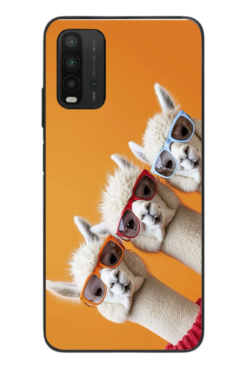 Redmi 9T Uyumlu Lamalar Baskılı Silikon Kılıf