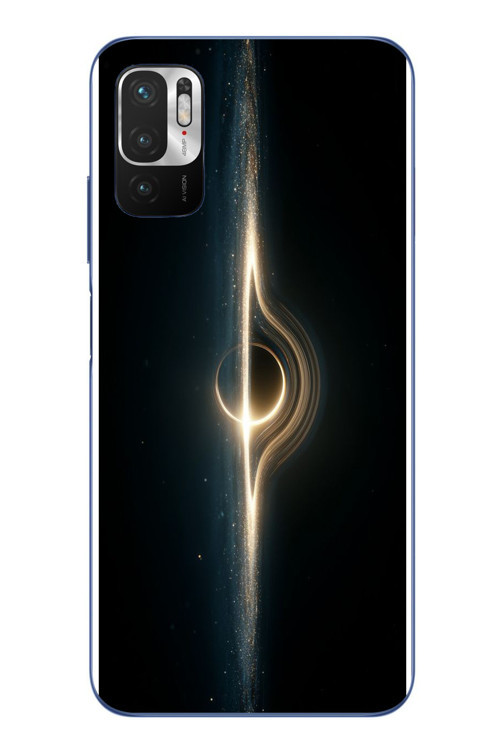 Redmi Note 10 5G Uyumlu Galaksi Uzay Baskılı Silikon Kılıf