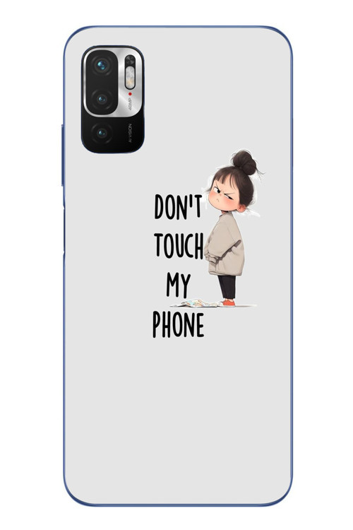 Redmi Note 10 5G Uyumlu Telefonuma Dokunma Baskılı Silikon Kılıf