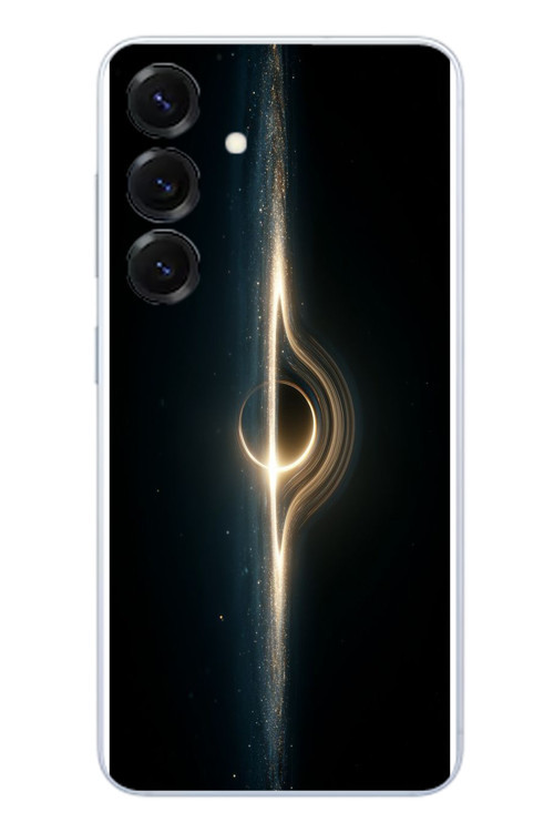 Samsung Galaxy S25 Uyumlu Galaksi Uzay Baskılı Silikon Kılıf
