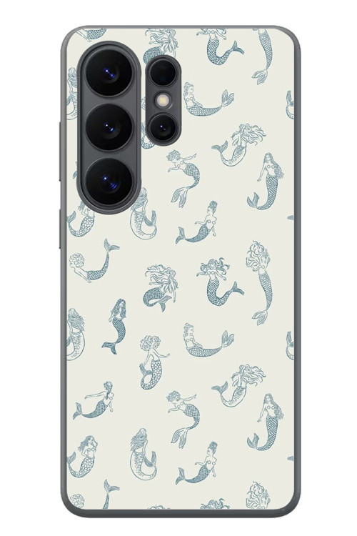 Samsung Galaxy S26 Ultra Uyumlu Deniz Kızları Baskılı Silikon Kılıf