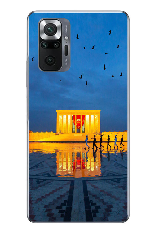 Redmi Note 10 Uyumlu Anıtkabir Baskılı Silikon Kılıf