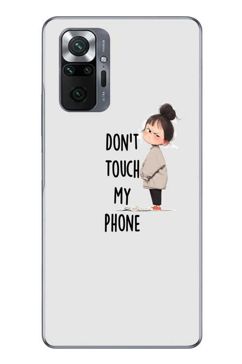 Redmi Note 10 Uyumlu Telefonuma Dokunma Baskılı Silikon Kılıf