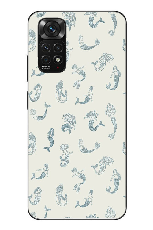 Redmi Note 11 - 11s Uyumlu Deniz Kızları Baskılı Silikon Kılıf