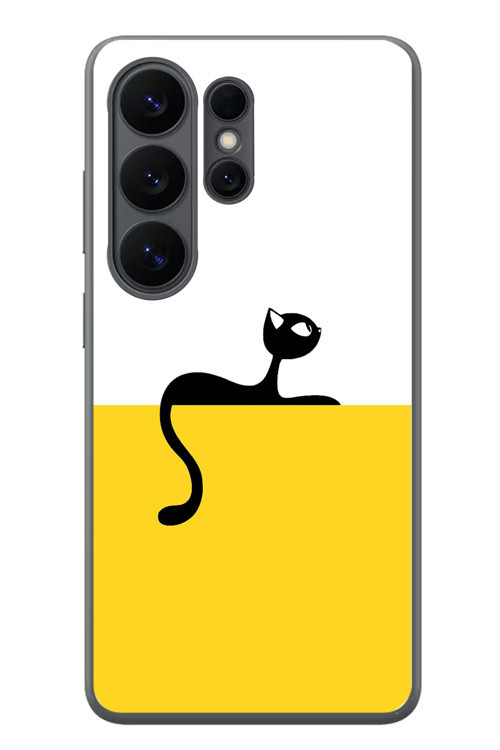 Samsung Galaxy S26 Ultra Uyumlu Dişi Kedi Baskılı Silikon Kılıf