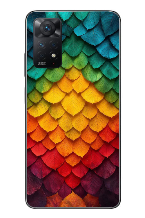 Redmi Note 11 Pro 4G Uyumlu Efsun Renk Demeti Baskılı Silikon Kılıf
