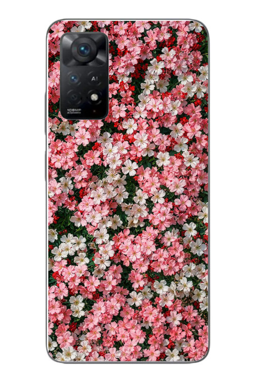 Redmi Note 11E Uyumlu Ahenkli Papatyalar Baskılı Silikon Kılıf