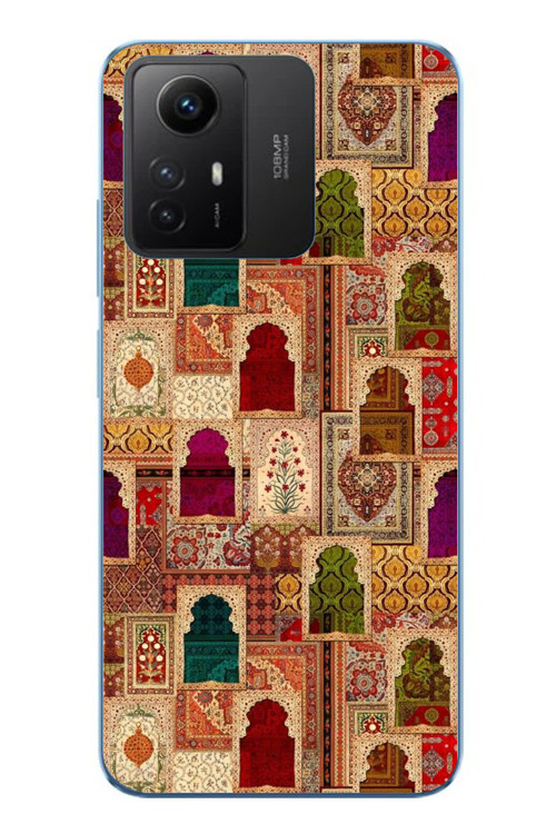 Redmi Note 12S Uyumlu Seccadeler Baskılı Silikon Kılıf
