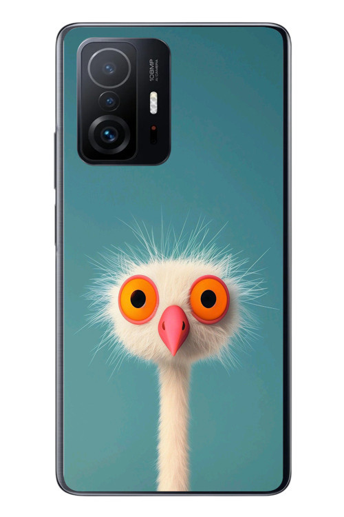 Xiaomi Mi 11 T-11 T Pro Uyumlu Şaşkın Hayvan Baskılı Silikon Kılıf