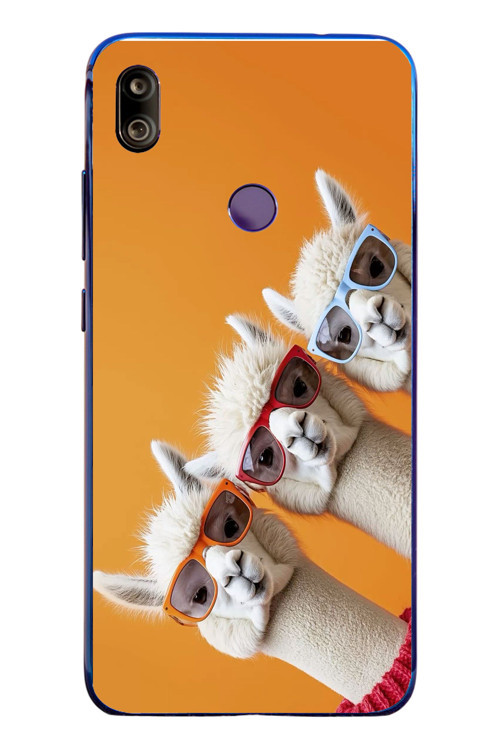 Redmi Note 7 Uyumlu Lamalar Baskılı Silikon Kılıf