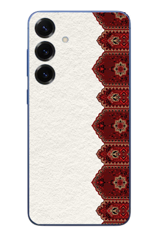 Samsung Galaxy S25 Plus Uyumlu Halı Köşesi Baskılı Silikon Kılıf