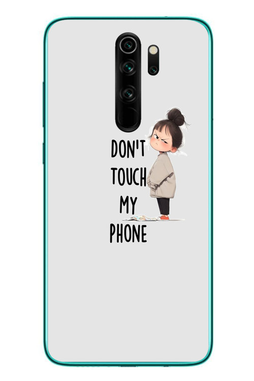 Redmi Note 8 Pro Uyumlu Telefonuma Dokunma Baskılı Silikon Kılıf