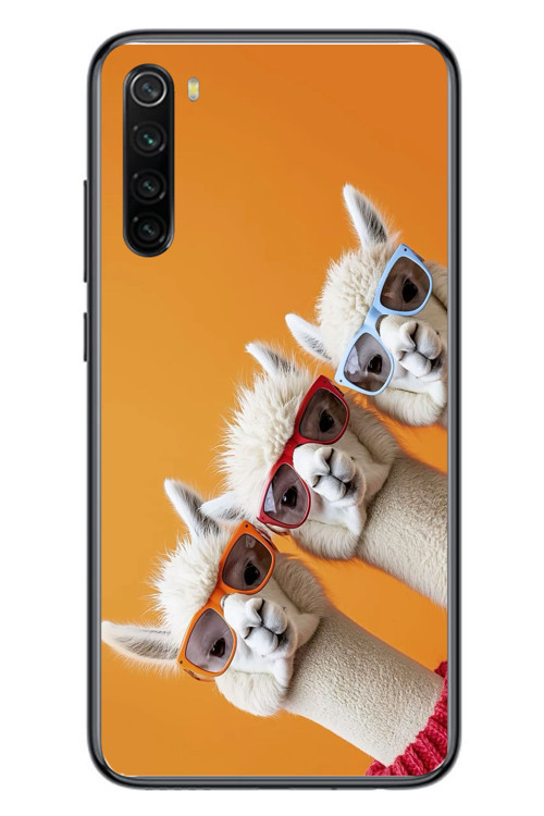 Redmi Note 8 Uyumlu Lamalar Baskılı Silikon Kılıf