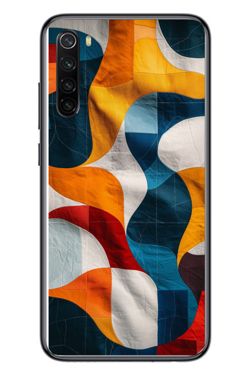 Redmi Note 8 Uyumlu Modern Desenler Baskılı Silikon Kılıf