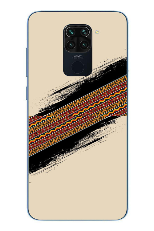 Redmi Note 9 Uyumlu Yan Motif Baskılı Silikon Kılıf
