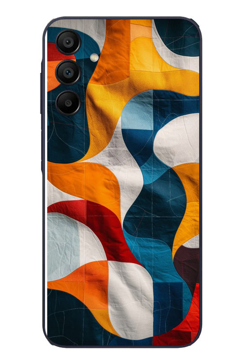 Samsung Galaxy A15 Uyumlu Modern Desenler Baskılı Silikon Kılıf
