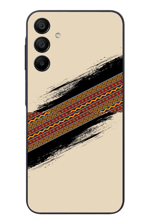 Samsung Galaxy A15 Uyumlu Yan Motif Baskılı Silikon Kılıf