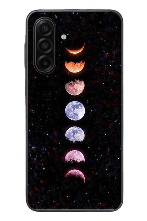 Samsung Galaxy A17 Uyumlu Tüm Gezegenler Baskılı Silikon Kılıf