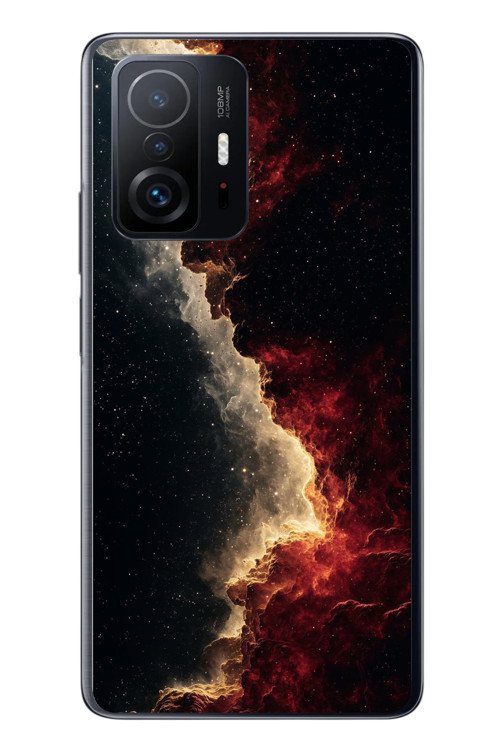 Xiaomi Mi 11 T-11 T Pro Uyumlu Uzay Boşluğu Baskılı Silikon Kılıf