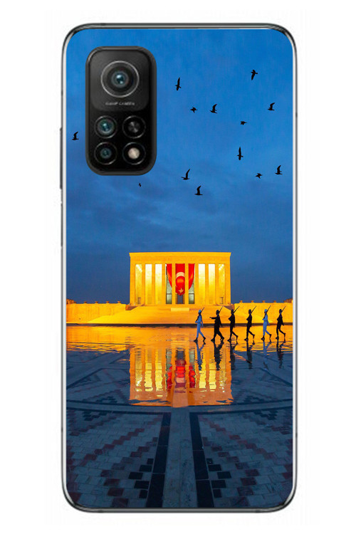 Xiaomi Mi 10 T Uyumlu Anıtkabir Baskılı Silikon Kılıf