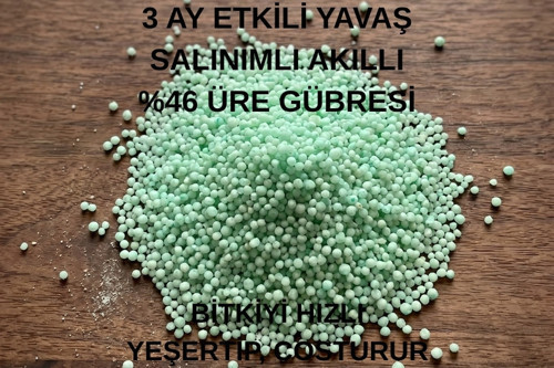 Üre Gübresi Yavaş Salınımlı Akıllı Çim Gübresi 2000 Gr.