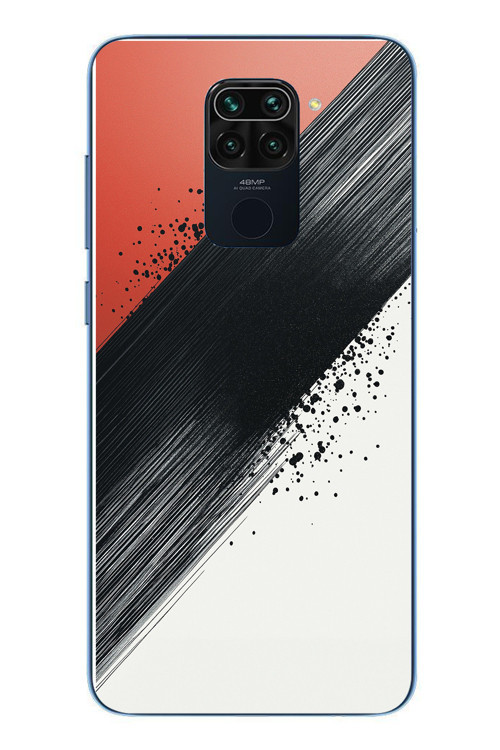 Redmi Note 9 Uyumlu Renk Paleti Baskılı Silikon Kılıf