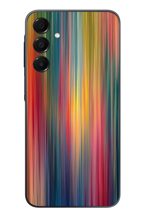 Samsung Galaxy A16 Uyumlu Gökkuşağı Karışımı Baskılı Silikon Kılıf