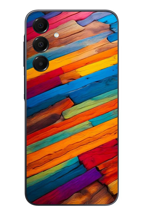 Samsung Galaxy A16 Uyumlu Renk Geçişleri Baskılı Silikon Kılıf