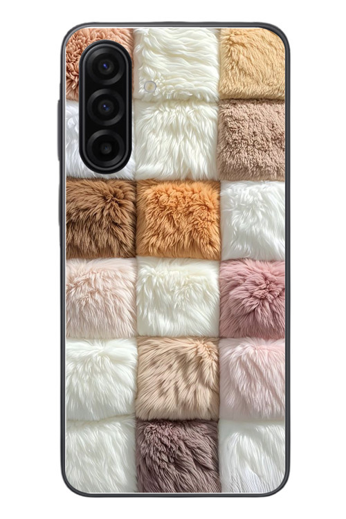 Samsung Galaxy A17 Uyumlu Pofuduk Desenler Baskılı Silikon Kılıf
