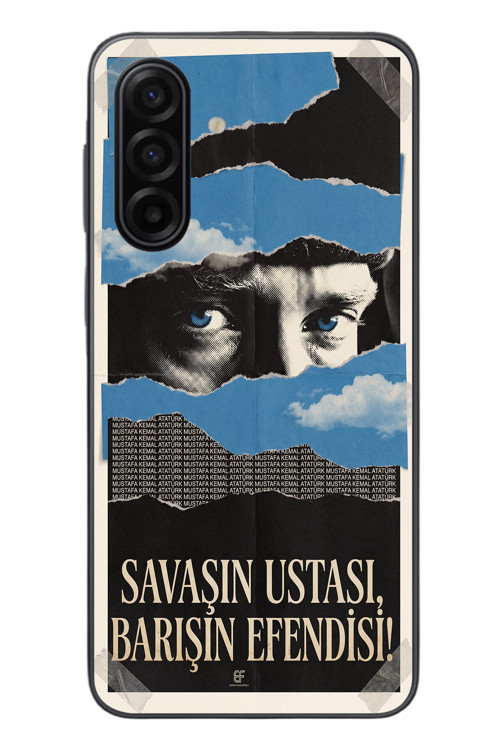 Samsung Galaxy A17 Uyumlu Savaşın Ustası Atatürk Baskılı Silikon Kılıf