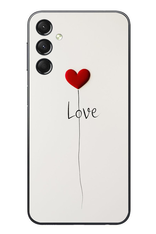 Samsung Galaxy A24 Uyumlu Love Aşk Baskılı Silikon Kılıf