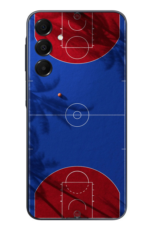 Samsung Galaxy A16 Uyumlu Basketbol Sahası Baskılı Silikon Kılıf