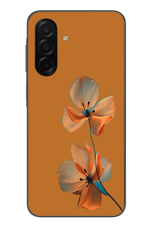 Samsung Galaxy A26 Uyumlu Hibüskus Çiçeği Baskılı Silikon Kılıf