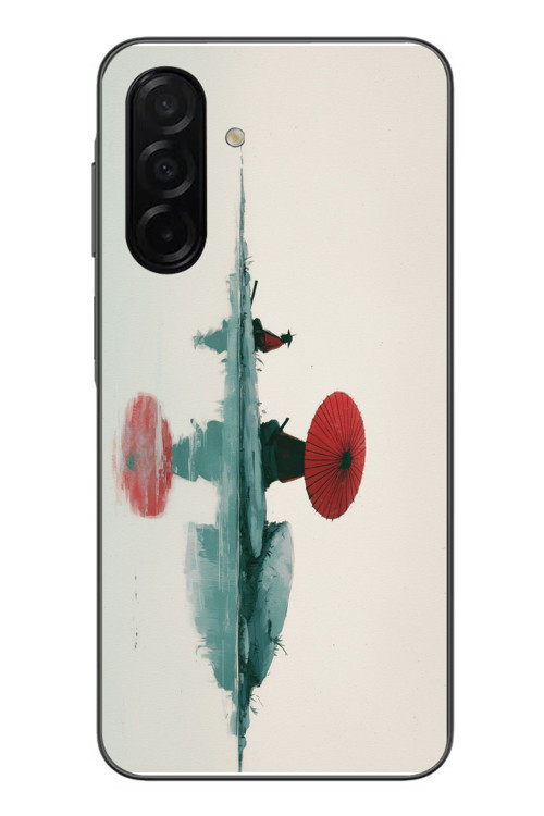 Samsung Galaxy A26 Uyumlu Japon Şemsiyesi Baskılı Silikon Kılıf