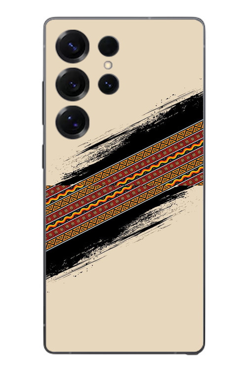 Samsung Galaxy S25 Ultra Uyumlu Yan Motif Baskılı Silikon Kılıf