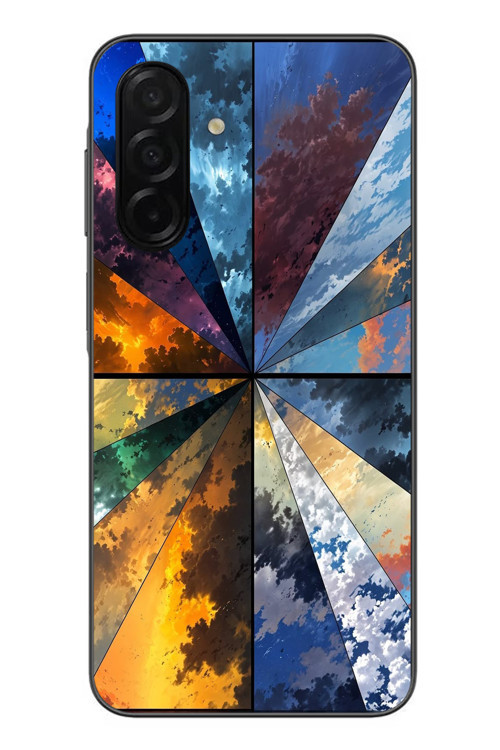 Samsung Galaxy A26 Uyumlu Mevsim Geçişleri Baskılı Silikon Kılıf