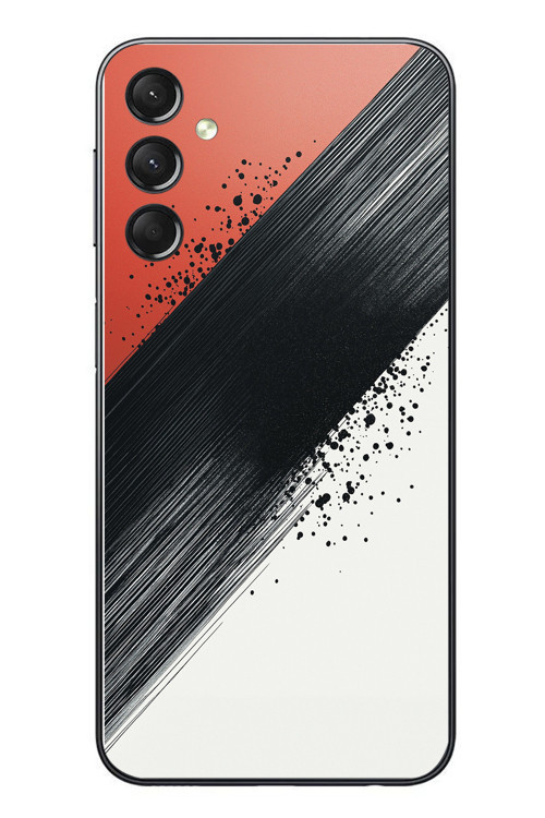 Samsung Galaxy A24 Uyumlu Renk Paleti Baskılı Silikon Kılıf