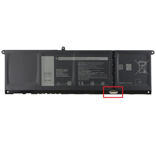 Dell İnspiron 16 5635 Uyumlu Notebook Bataryası, Laptop Pili / Ver.2 - 4Cell
