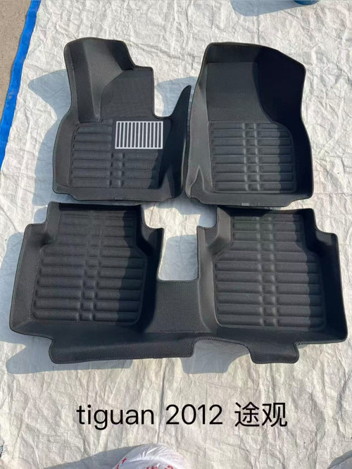 Volkswagen Tiguan 2007-2016 Arası Araca Özel 5D Paspas Siyah Eva Kalite