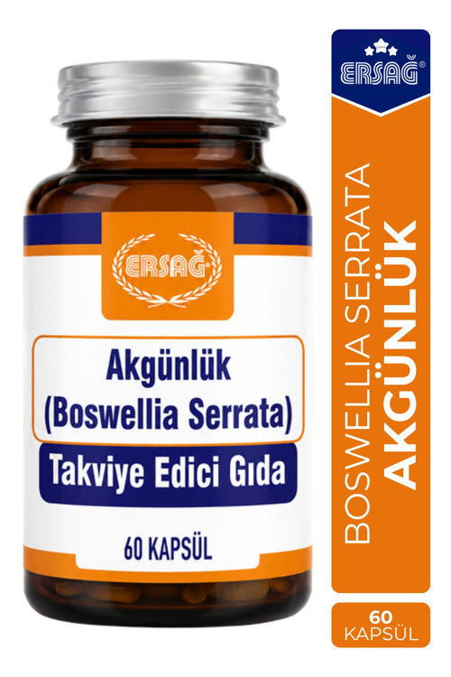 Akgünlük Boswellia Serrata Takviye Edici Gıda 60 Kapsül