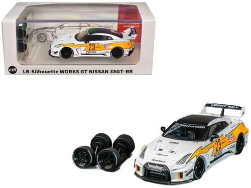 CM Model 1/64 Nissan 35GT-RR "LB-Silhouette Works GT" RHD (Right Hand Drive) #23