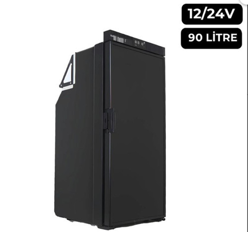 12/24V Kompresörlü Karavan Buzdolabı 90 Litre